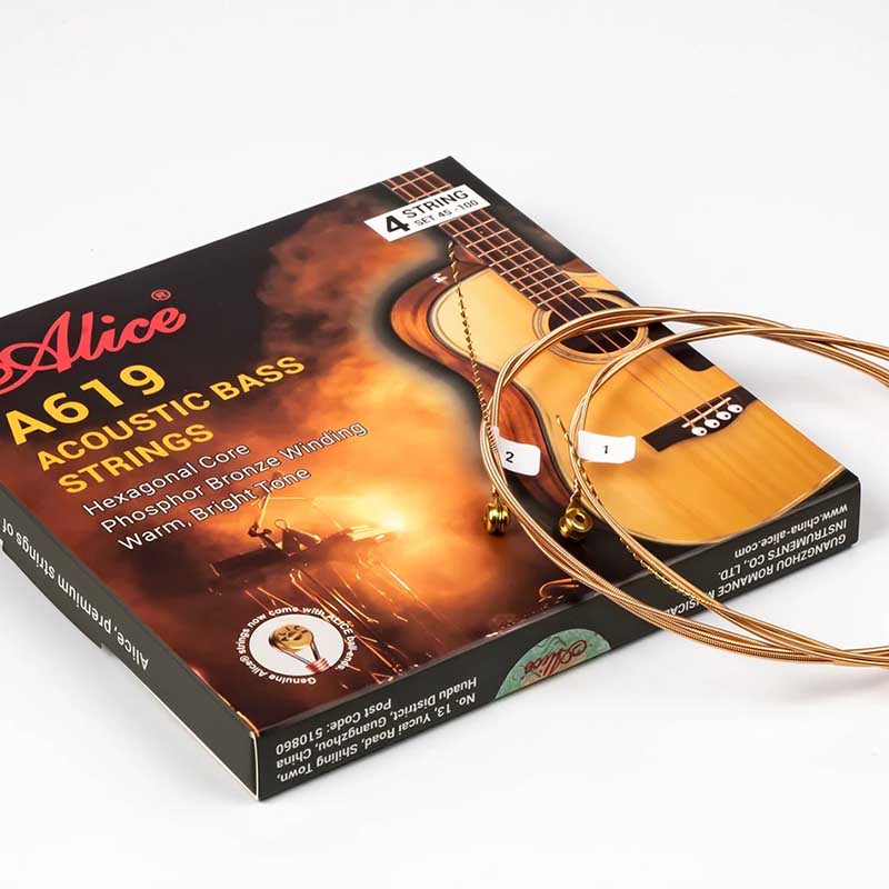 General view of Electric Bass Strings - For Professional Use, Phosphor Bronze