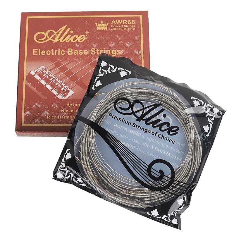 Overview of electric bass strings - Transparent tone, advanced electromagnetic properties, rich in harmonics and good sustain