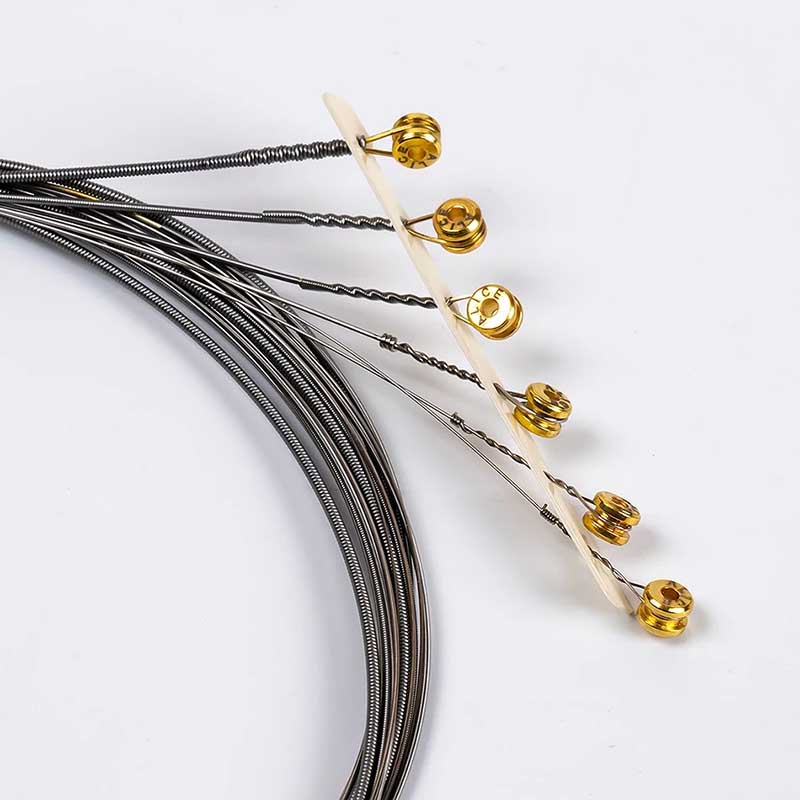 General view of Electric Guitar Strings - High Magnetic Permeability, For Professional Use, Stainless Steel Alloy