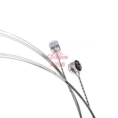 General view of acoustic guitar strings - String for learning (Basic)