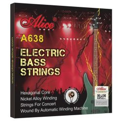 Electric Bass Strings - Deep and Harmonically Rich Bass, A Good Choice for Performance and Recording!