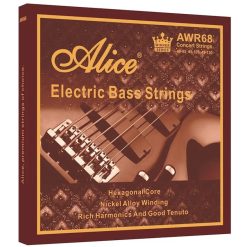 Electric Bass Strings - Transparent Tone - Advanced Electromagnetic Properties, Rich in Harmonics and Good Sustain