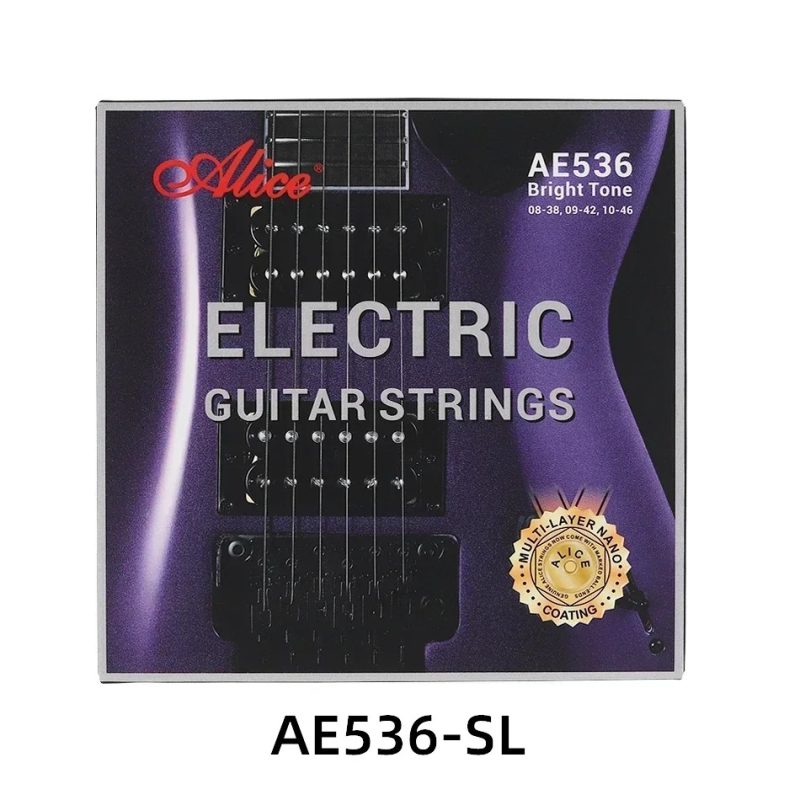 Electric Guitar Strings - Concert Strings, Multi-layer Nano Coating - Super Light Tension