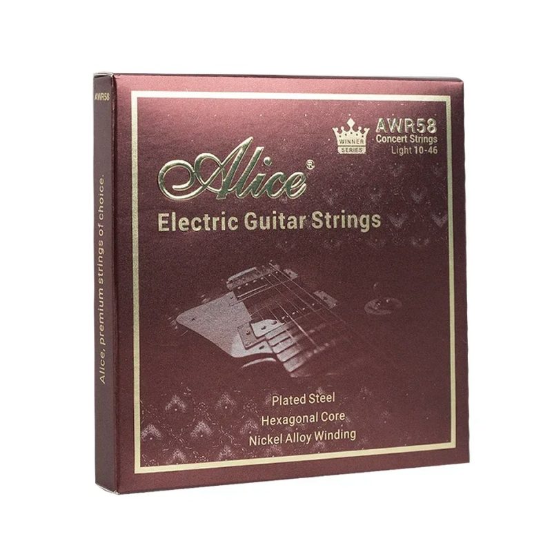 Electric Guitar Strings - Clear-Transparent Sound