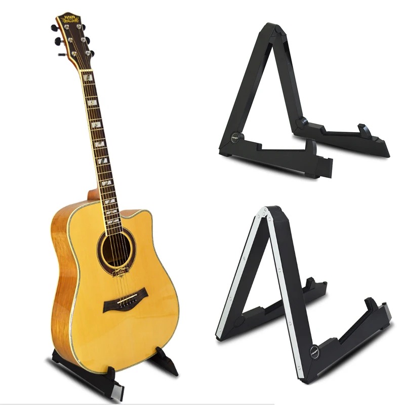 Détails du Support Pliant pour Guitare 2 modèles au choix en alliage ou ABS