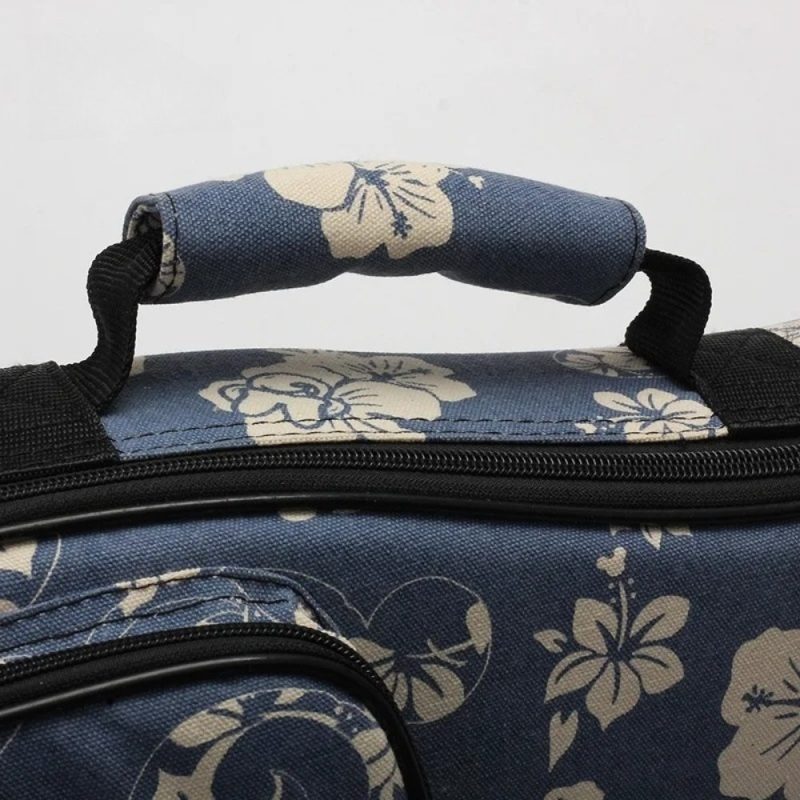 Floral Aloha Ukulele Case Handle