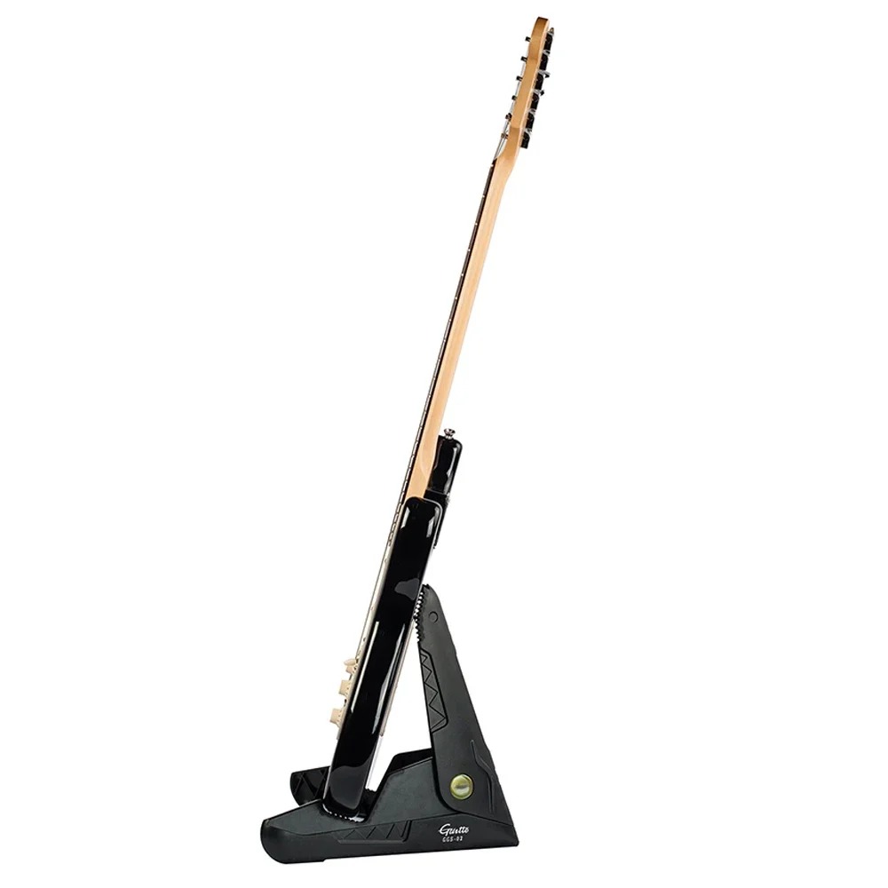 Side view of the 'GripX Compact' Folding Guitar Stand