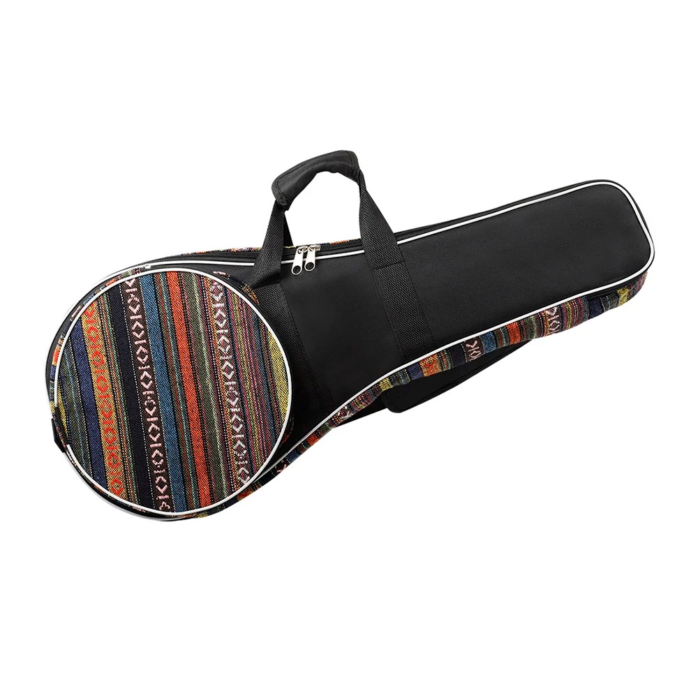 Front view of the Bohemian Travel Mandolin Case