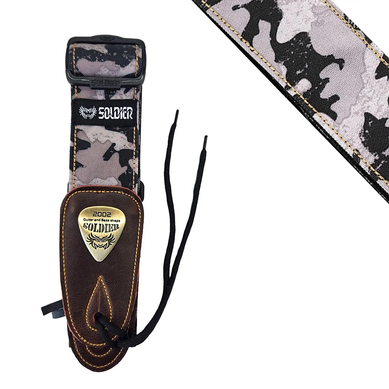 Details of Urban Camouflage Tactical Guitar Strap