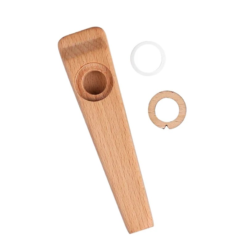 Complete details of the Natural Harmony Wooden Kazoo for beginners