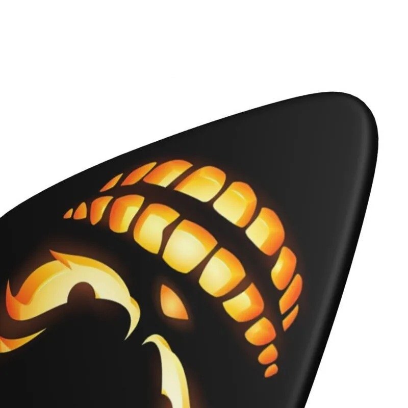 Details of the Set of 6 Mischievous Twilight Smile Picks with complimentary case.