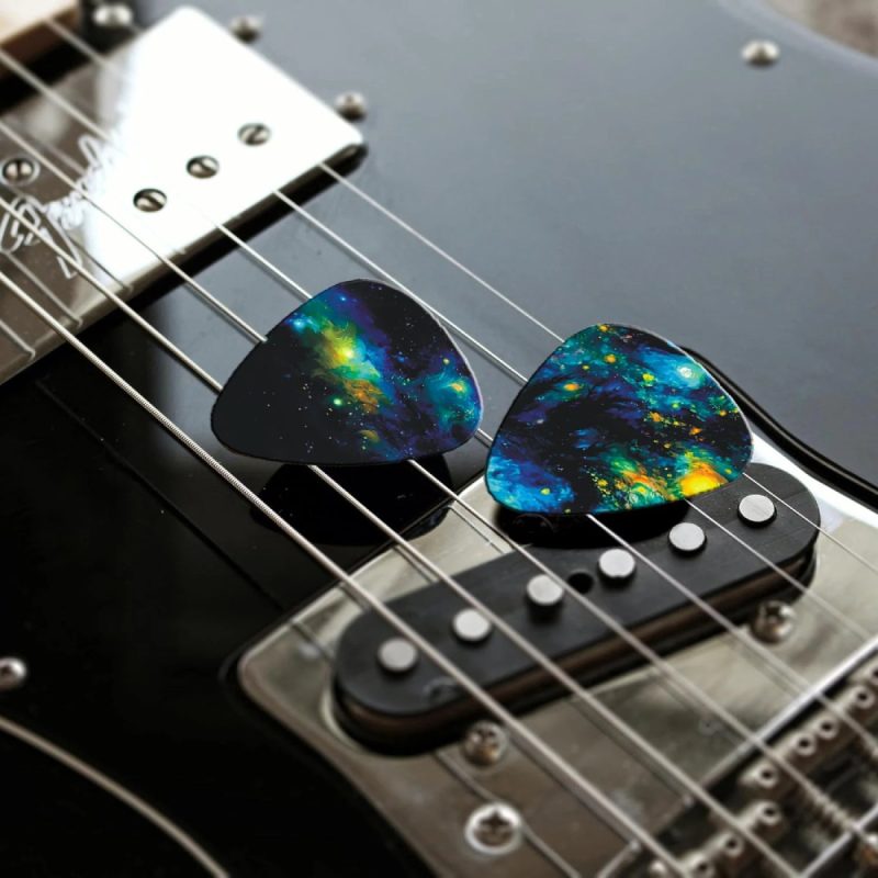 Set of 6 Cosmos 'Stellar Voyage' Guitar Picks