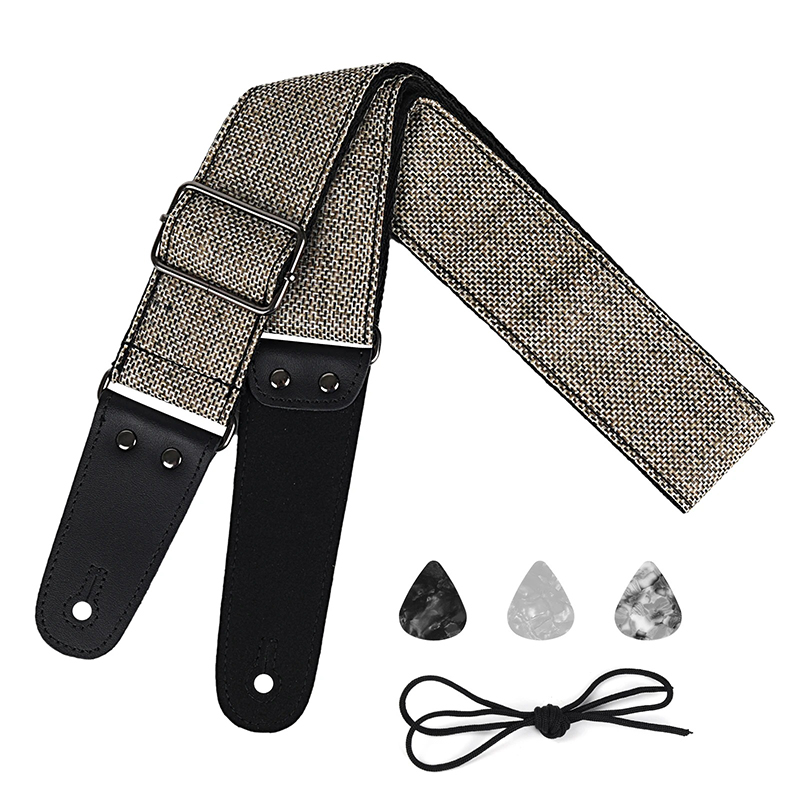 Urban Silver' Classical Guitar Strap