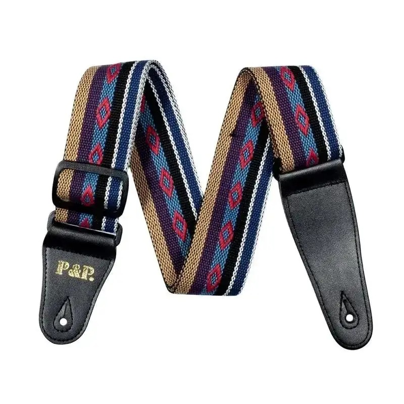 Vintage 'Navajo Night' Guitar Strap