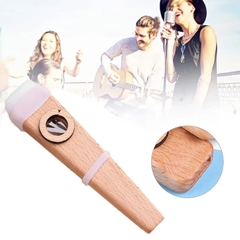 Use of Natural Harmony Wooden Kazoo for beginners