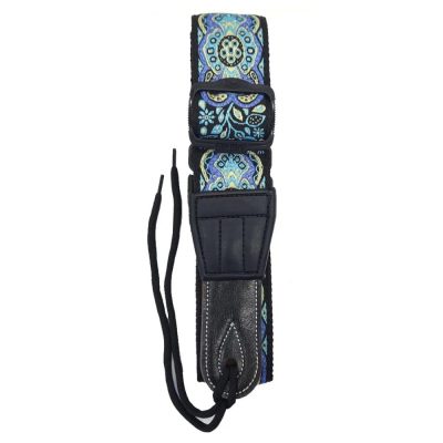 Details of the 'Byzantine Mosaic' Acoustic Guitar Strap