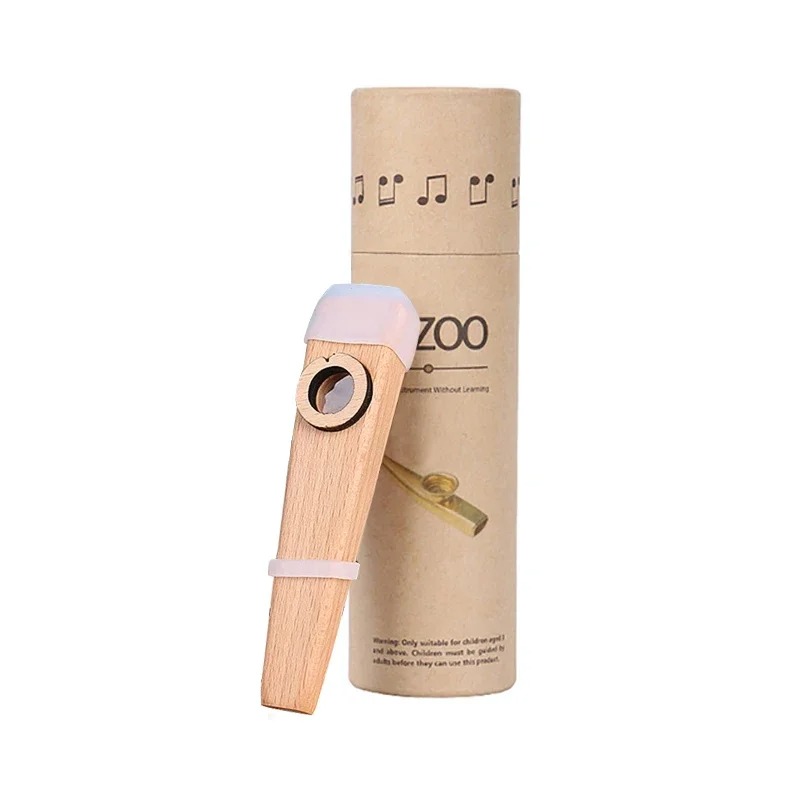 Natural Harmony Wooden Kazoo Package for Beginners