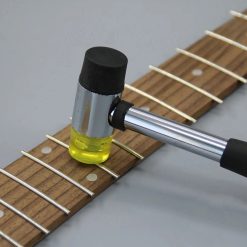 Front Fret Hammer for Guitar with Double Head - Luthier Tool for Installation and Replacement of Frets, Fingerboard Adjustment Accessory