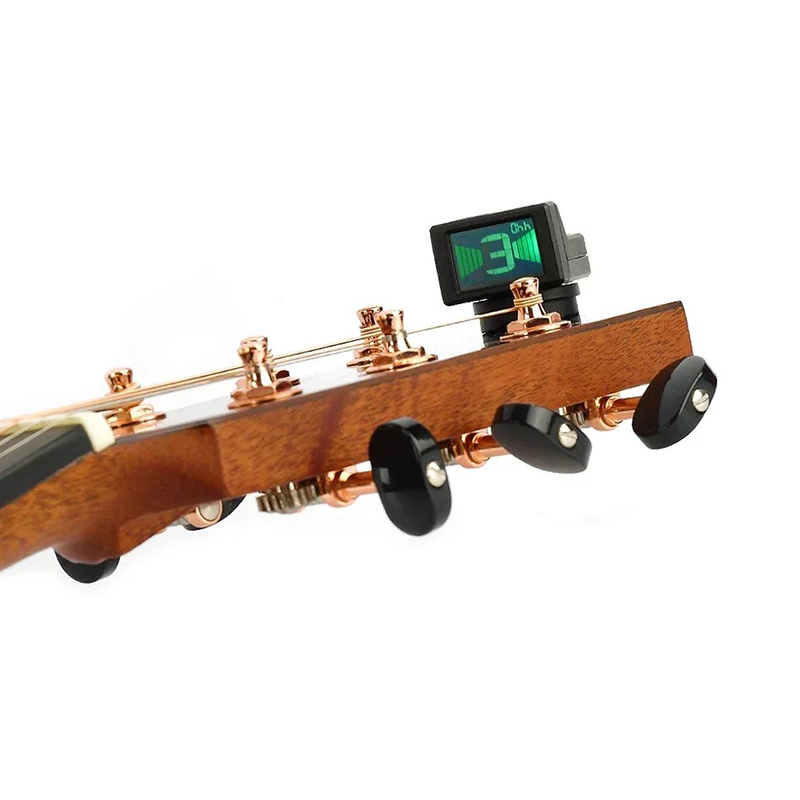 Details of Digital Guitar Tuner with LCD Screen and Clip Clamp