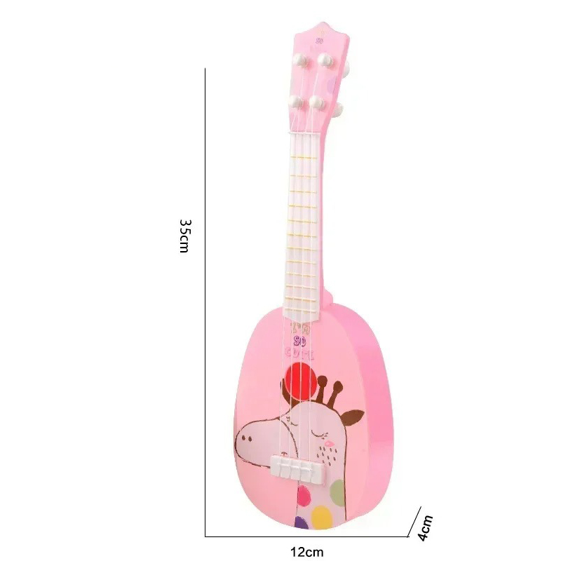 Safari 'Giraffe Joys' Guitar Size for Child