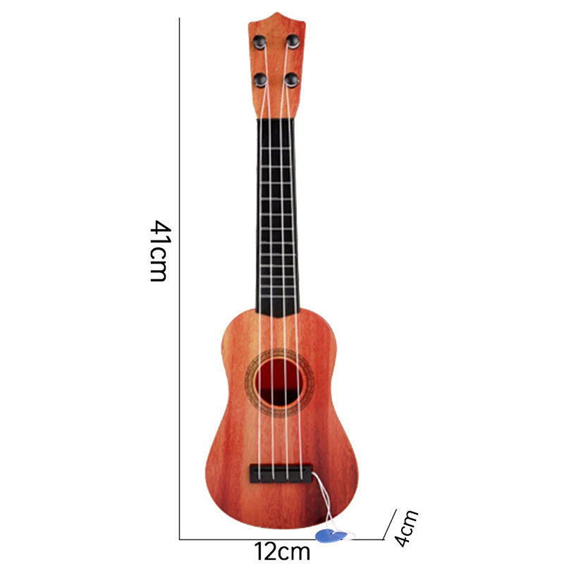 Dimensions of the 'Oak Glow' acoustic guitar for children - from 3 years old