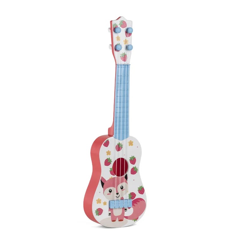 Children's Guitar Cute Animals - Strawberry Fox