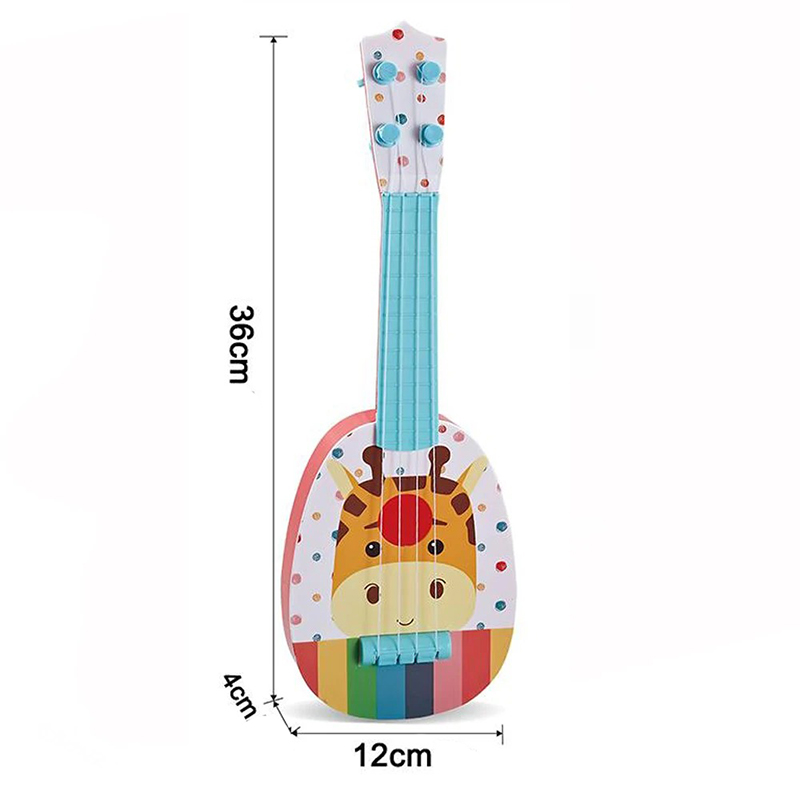 Multicolor Happy Giraffe' Children's Guitar for the little ones!