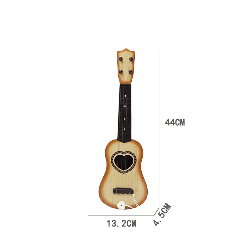 Dimensions of the 'Aurore Céleste' children's acoustic guitar - suitable from 3 years old