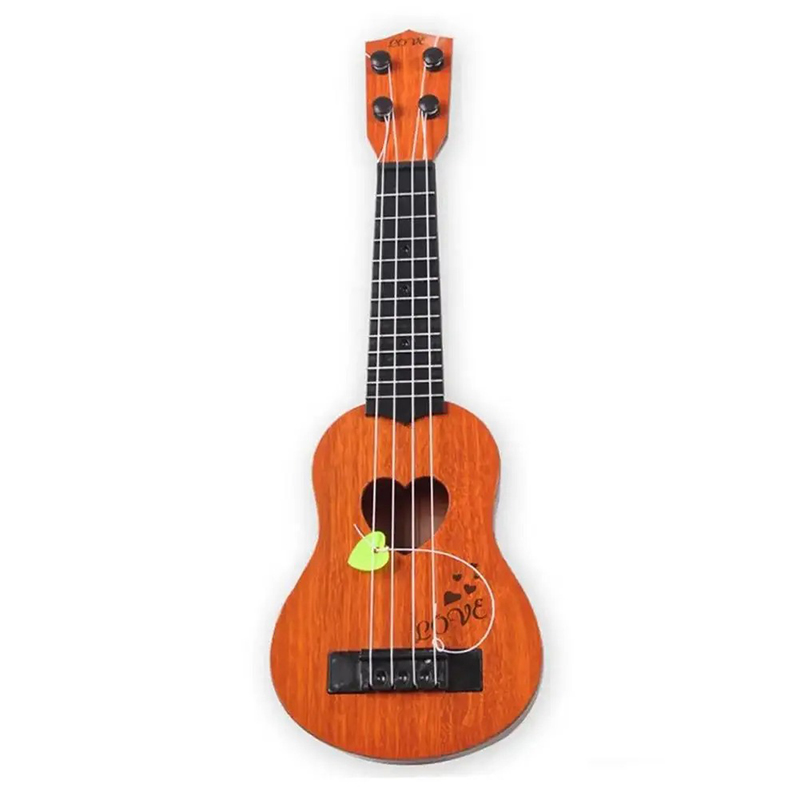 Brown 'Melodies of the Heart' Ukulele for Kids