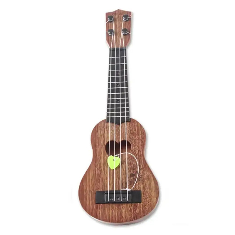 Mini Ukulele for Kids 'Melodies of the Heart' Wood Color