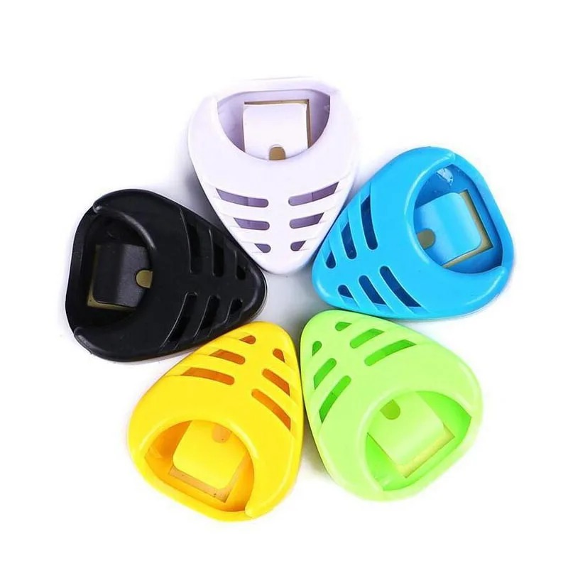 Guitar Pick Holder - Compact Self-adhesive Grip - Compact and Colorful Multi