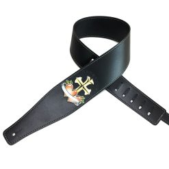 Gothic Sacred Heart" Rock Guitar Strap