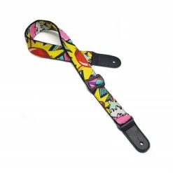 Pop Art Guitar Strap - Graphik Vibes Series