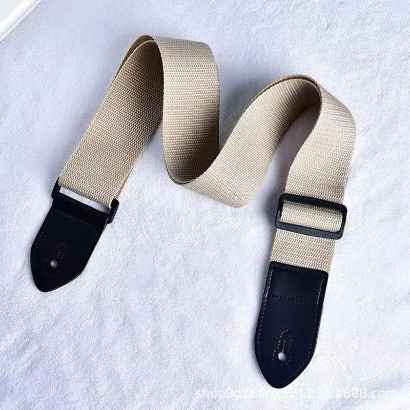 MonoColor" beige classical guitar strap