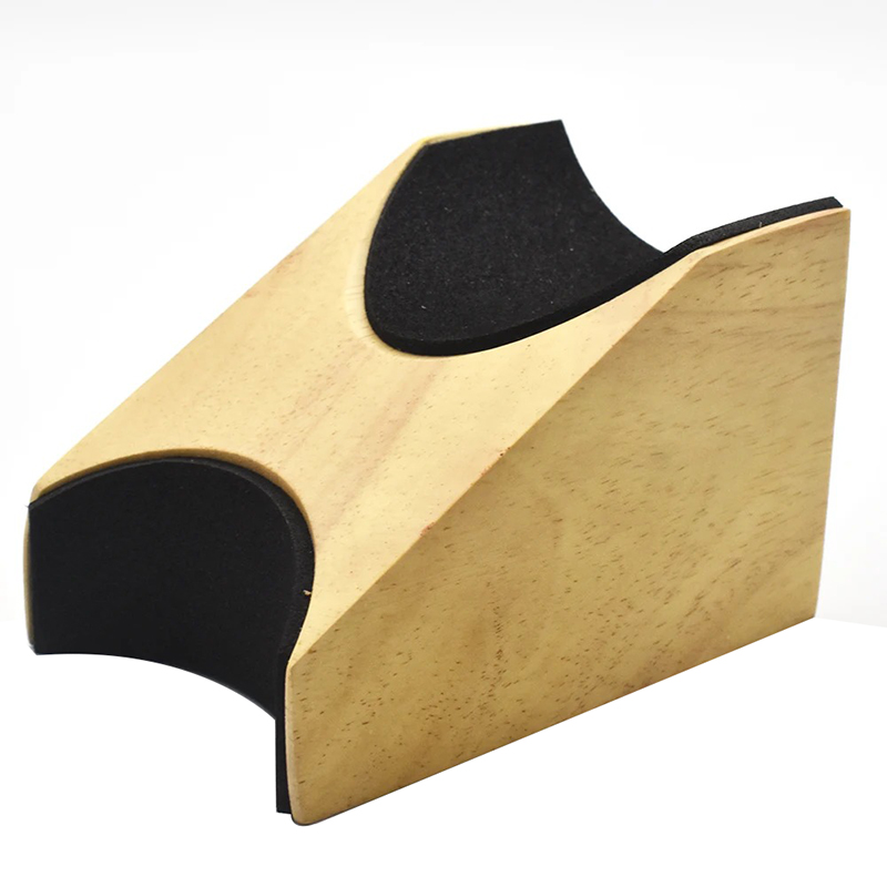 Wooden Armrest Support for Guitar and Ukulele - Non-slip and Stable, Beige Color