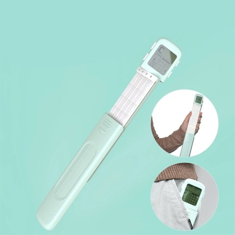 Using the "Pocket Uke" Fretboard Guitar and Ukulele Chord Exerciser - Retractable Neck with Metronome and LCD Screen