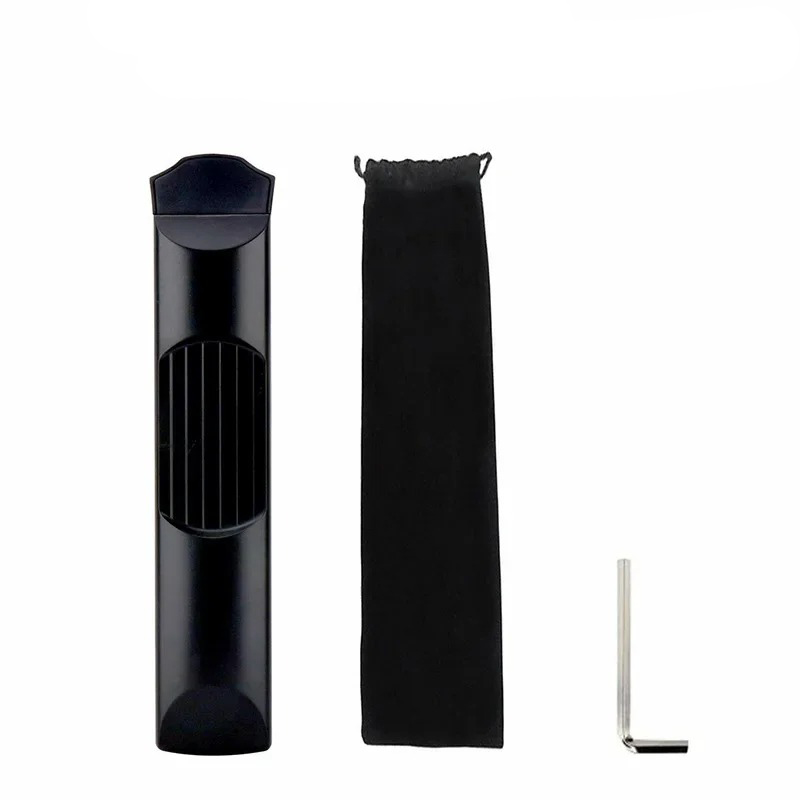 Overview of mini guitar training mast - 6 frets, portable, quiet