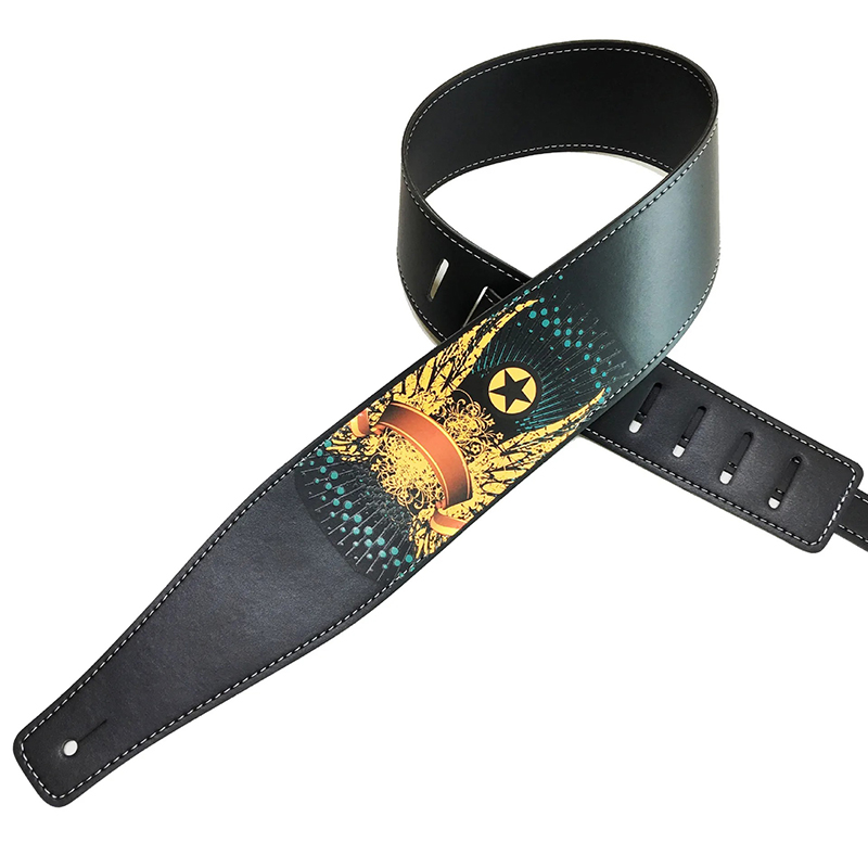 Starry Crown" Rock Guitar Strap