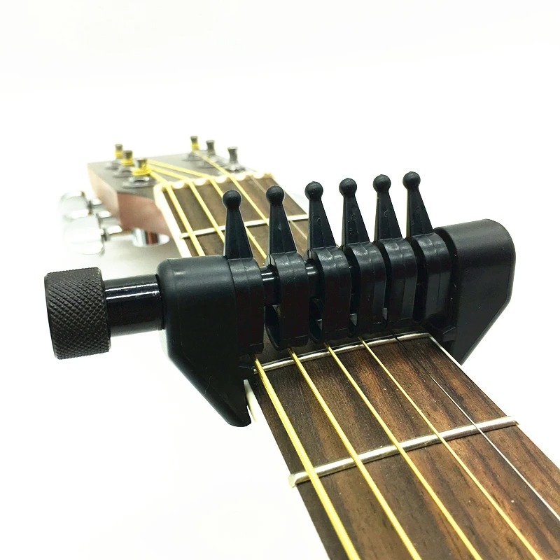 Advanced Guitar Capo with Selective Pressure - Independent String Adjustment