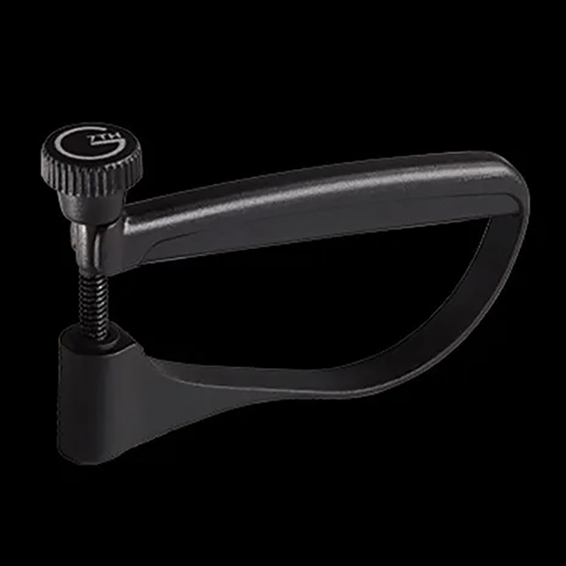 Front view of UltraLight Guitar Capo Model - an ultra-lightweight capo!