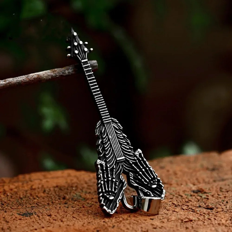 Rock Metal Guitar Pendant by Avant - Skeletal Claw
