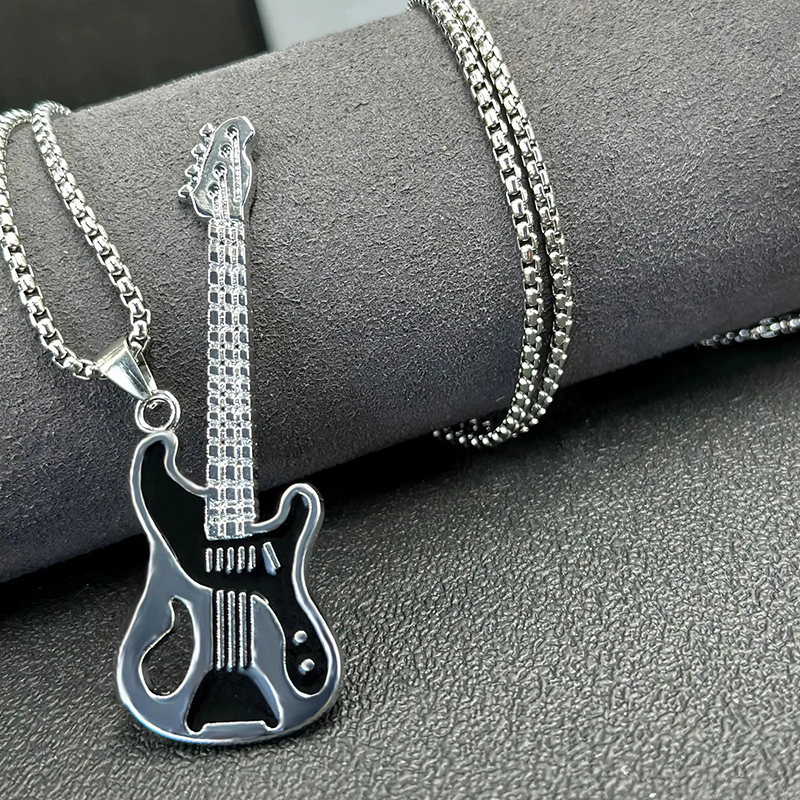 Avant Rock Guitar Pendant 'Midnight Groove