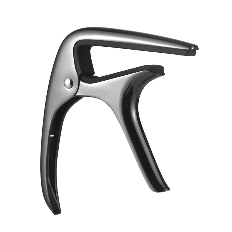 Universal Metal Guitar Capo - Premium Colors Black