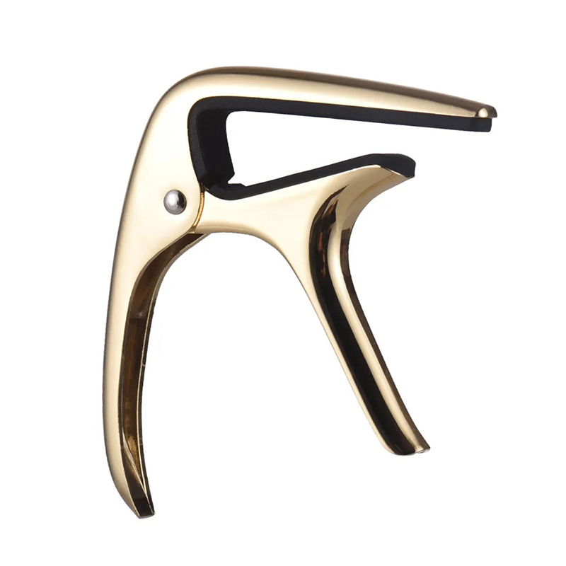 Universal Metal Guitar Capo - Premium Gold Color