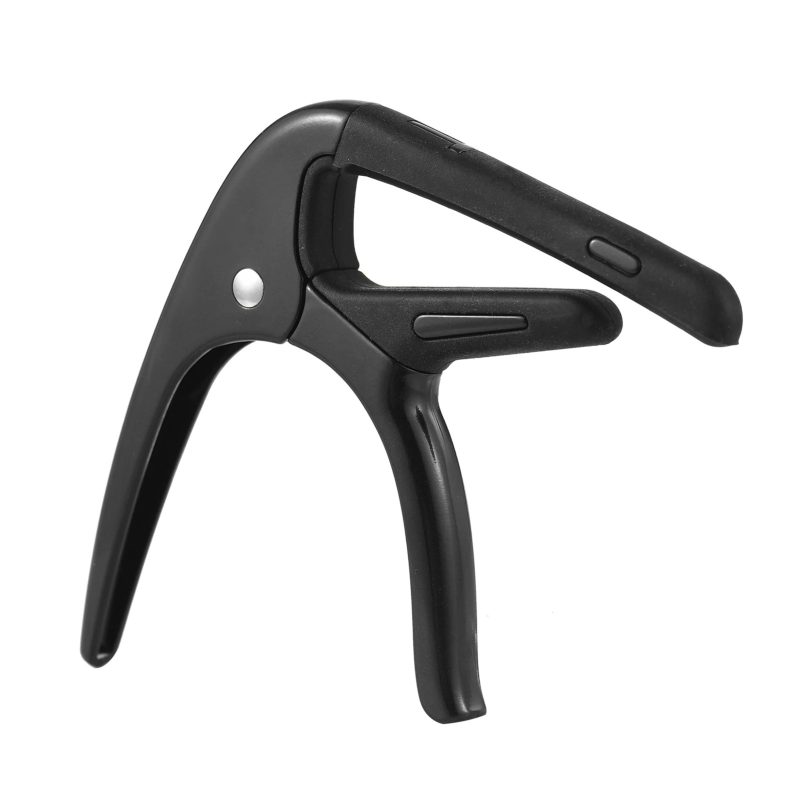 Universal Capo - Lightweight Alloy and Constant Pressure in black color