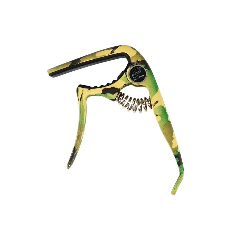 Guitar Capo with Jungle Camouflage Design