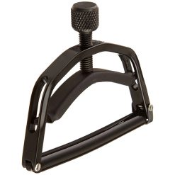 Wide profile guitar capo for 6 strings