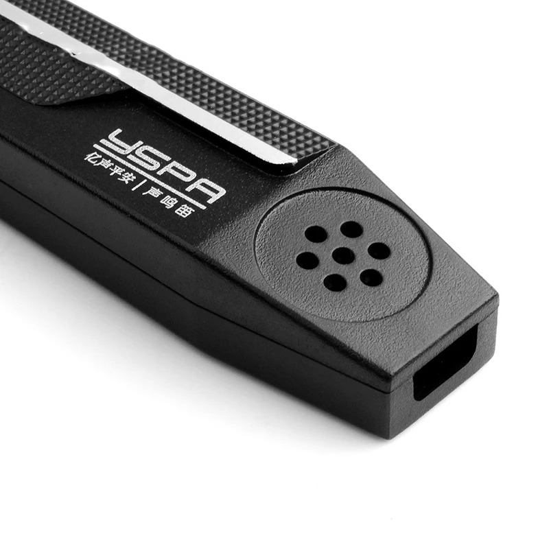 Detail of Electroacoustic Kazoo - KazooPro with Clip Microphone and Adapters