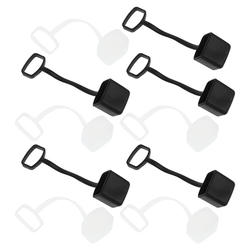 Details of Protective Covers for Kazoo - Pack of 6 Soft Black Silicone Pieces