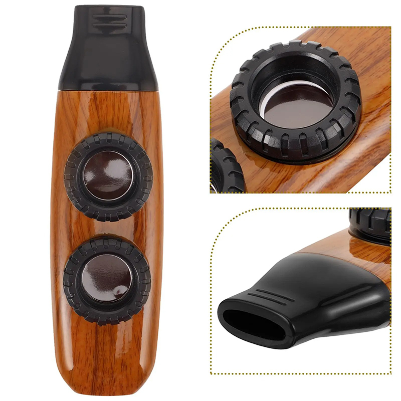 Details of Vintage Design Kazoo in Wood - Multiple Sound Effects